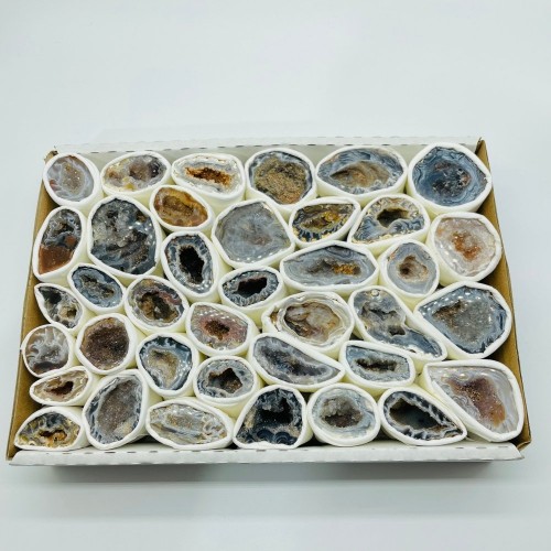 Agate Geode Mini Crystal 50-70pcs A Set Box Wholesale