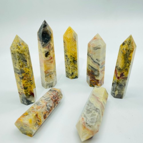 Crazy Agate Tower Point Wholesale