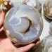 9 Pieces High Quality Sakura Agate Geode Spheres