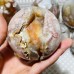 9 Pieces High Quality Sakura Agate Geode Spheres