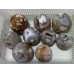 9 Pieces High Quality Sakura Agate Geode Spheres