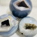 3 Pieces Geode Druzy Agate Spheres Ball