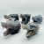 5 Pieces High Quality Geode Agate Wolf Head Carving