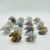 14 Pieces Geode Druzy Agate Stand Beautiful Unicorn Carving