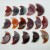 16 Pieces Beautiful Red Agate Moon Face