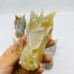 5 Pieces Beautiful Geode Agate Dragon Head Carving