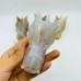 5 Pieces Beautiful Geode Agate Dragon Head Carving