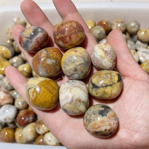 Natural Crazy Agate Tumbled Wholesale