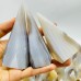 42 Pieces White Stripe Agate Arrow Head Shape Carving