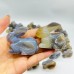 32 Pieces Geode Druzy Agate Rabbit Carving