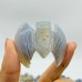 31 Pieces Geode Druzy Agate Bat Carving