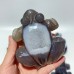 9 Pieces Large Beautiful Geode Druzy Agate Frog Carving