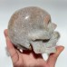 10 Pieces Large Agate Skull Carving