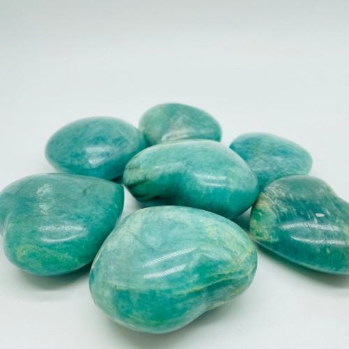 Amazonite Large Heart Wholesale