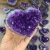 Amethyst Quartz Heart Stone Wholesale