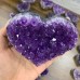 Amethyst Quartz Heart Stone Wholesale