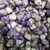 Amethyst Chevron Tumbled Stones Wholesale