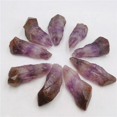 Natural Red Amethyst Raw Crystal Wholesale