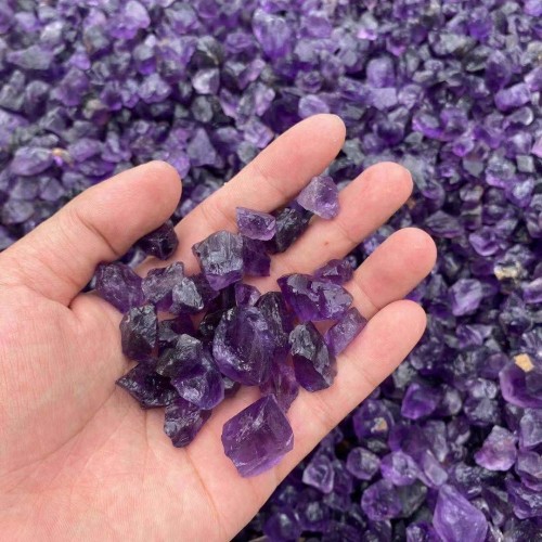 Raw Amethyst From Brazil Crystals Wholesale