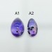 Rare Brazil Amethyst With Flower Teardrop Shape Pendant Diy Jewelry