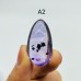 Rare Brazil Amethyst With Flower Teardrop Shape Pendant Diy Jewelry