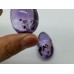 Rare Brazil Amethyst With Flower Teardrop Shape Pendant Diy Jewelry