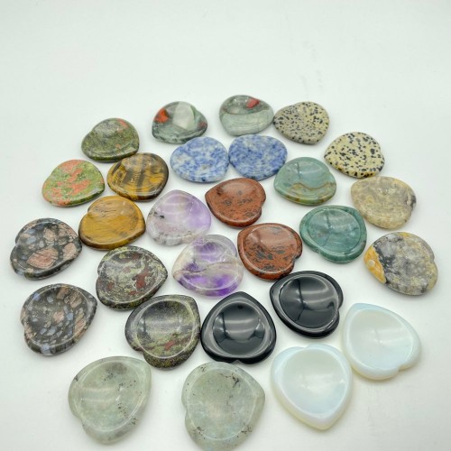 19Types Worry Stones Heart Wholesale