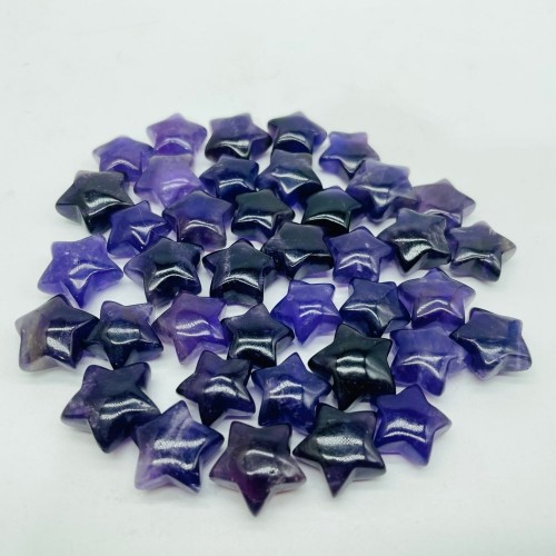 Amethyst Star Mini Pocket Stone DIY Crystals Wholesale