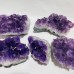 5 Pieces Deep Purple Large Amethyst Cluster