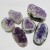 6 Pieces Polished Edge Purple Amethyst Cluster