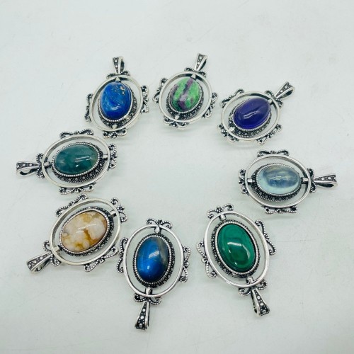 6 Types Rotatable Crystal Pendant Wholesale