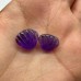 152 Pieces Mini Amethyst Shell Carving For DIY