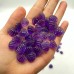 152 Pieces Mini Amethyst Shell Carving For DIY