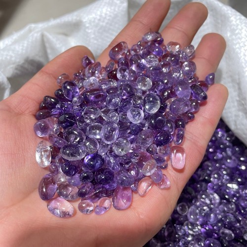 High Quality Clear Amethyst Gravel Chips Wholesale