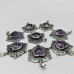 Amethyst Heart Pendant Wholesale