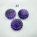 2Types Deep Purple Amethyst Flower Carving Wholesale