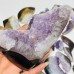 24 Pieces Polished Geode Amethyst Mixed Agate Leftover Slab