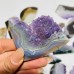 24 Pieces Polished Geode Amethyst Mixed Agate Leftover Slab