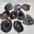 9 Pieces Large Geode Amethyst Mixed Agate Slabs