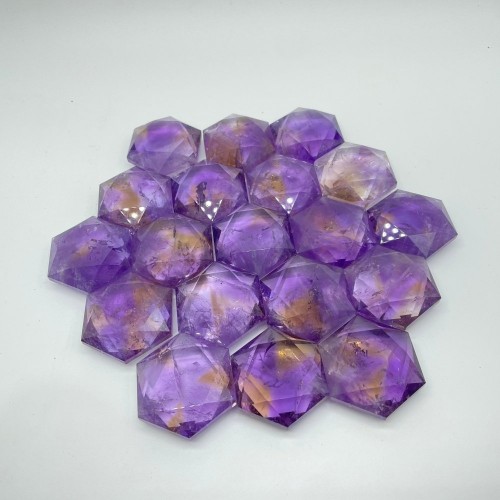 19 Pieces High Quality Ametrine Star Of David Crystals