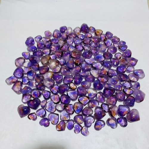 152 Pieces Small Ametrine Heart Crystal