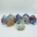 Aura Geode Druzy Agate Colorful Tower Wholesale