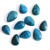 High Grade Blue Apatite Crystal Teardrops Pendant Wholesale