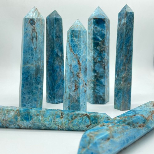 5-8in(12-20cm) Apatite Tower Point Wholesale