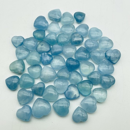 Aquamarine Heart Wholesale