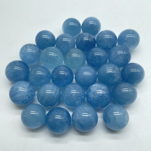 High Grade Aquamarine Sphere Ball Wholesale