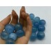 21 Pieces High Quality Aquamarine Spheres