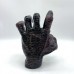 Garnet Mixed Astrophyllite Witchcore Demon Hand Carving