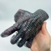 Garnet Mixed Astrophyllite Witchcore Demon Hand Carving