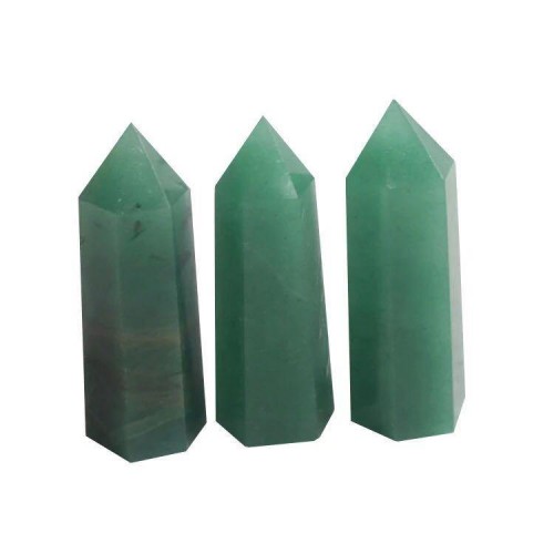 Green Aventurine Point Tower 2-3.6in Wholesale